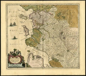 Antique Print-FRANCE-SAINTOGNE-XAINTOGNE-CHARENTE MARITIME-Blaeu-1662 - Picture 1 of 1