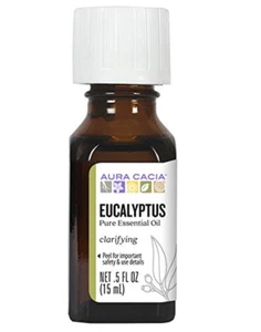 Aura Cacia Eucalyptus Essential Oils 15ml, 0.5oz - Picture 1 of 10