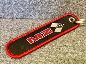 MZ - IFA Schlüsselanhänger abgerundet Schwarz- Rot 🇩🇪 SOFORT Versand - Bild 1 von 6