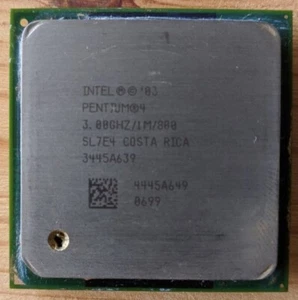 Intel Pentium 4 HT 3.0E GHz socket 478 SL7E4 (Prescott) - Imagen 1 de 3