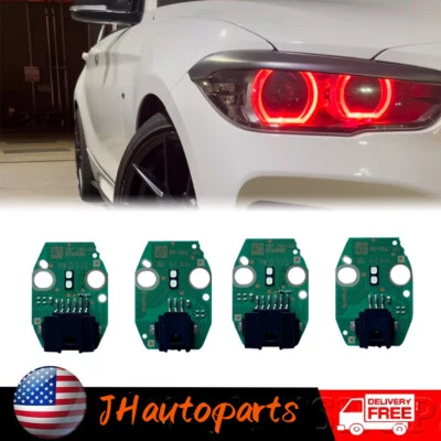 Placas LED DRL ojos de ángel rojo para BMW F20 F21 LCI M135i M135iX M140i M140iX Foto 1 de 4