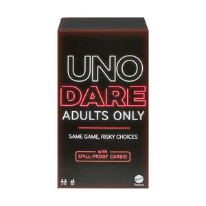 UNO Dare Adults Only Card Game, 2-10 Players Waterproof Cards and for Adult - Picture 1 of 6