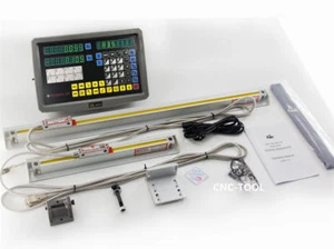 Lectura digital DRO de 2 ejes GCS900-2D para torno de fresado EDM con 2x escalas lineales - Imagen 1 de 9