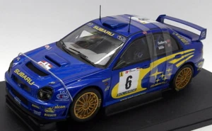 Autoart 1/18 Scale - 80193 Subaru Impreza WRC2001 Rally Portugal Solberg Mills - Picture 1 of 6