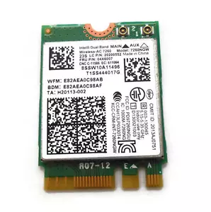 Lenovo Thinkpad Intel Dual Band Wireless AC Bluetooth 4 Card 7260NGW 04X6007 - Bild 1 von 1