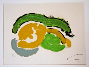 August Von Briesen, Hommage A Francisco de Zurbaran, "Les Citrons", 1975 - litho - Picture 1 of 4