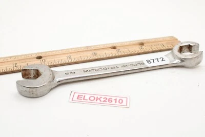 Matco Tools WFC206 5/8” 6 Point Combination Open-end/Flare Nut Wrench 7" USA - Image 1 of 4