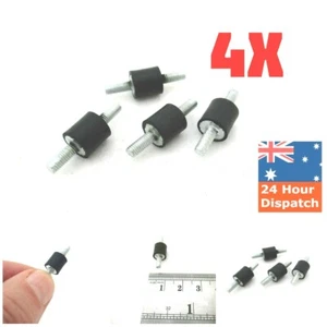 M4 10*10mm Anti Vibration Mount Isolator Quadcopter UAV Drone Electronics 4pc - Picture 1 of 8