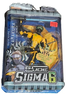 GI Joe Sigma 6 Airglide Ninja Kamakura Figure New on Sealed Blister Card - Picture 1 of 3