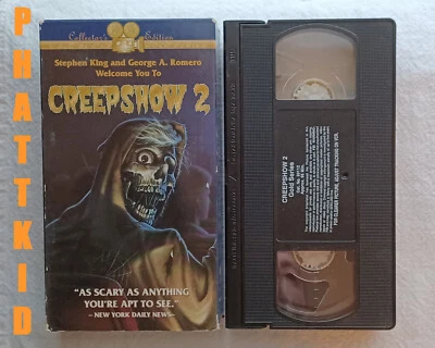 CREEPSHOW 2 1987 VHS GOLD SERIES 1995 R&G Starmaker New World Horror RARE Tape - Image 1 of 3
