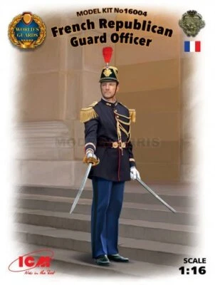 ICM 16004 1/16 French Republican Guard Officer (100% new molds) - Immagine 1 di 2
