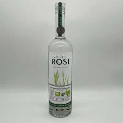 (54,28 EUR/l) Chisti Rosi Bio Vodka Weizen, 40%, 0,7L - Bild 1 von 2