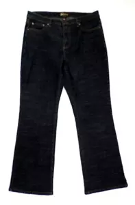 RF by Rafaella Women's Jeans 12 (33" waist x 31" inseam) Dark Blue Bootcut - Picture 1 of 8