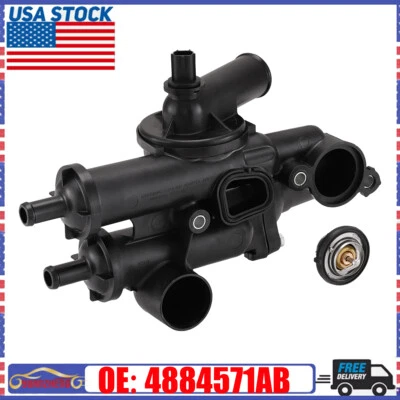 Корпус термостата в сборе для Dodge Journey 2008-2014 Avenger 2,4 л 2009-2020 годов выпуска - Изображение 1 из 4