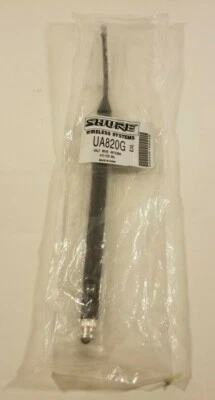 SHURE #UA820G Half Wave Antenna 470-530 MHz for U4D, U4S, ULXP & ULXS Receivers - Image 1 of 4