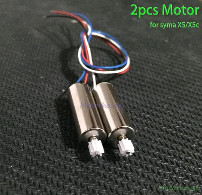 2PCS 7mm*20mm CW CCW Motor Engine For Syma X5 X5C RC Quadcopter Drone Spare Part - Image 1 of 4