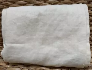 Pottery Barn 100% Belgian Flax Linen Masters Of Linen Curtain 50x 108 IVORY - Picture 1 of 6