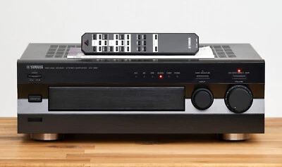 Yamaha AX-396 Stereo Verstärker / Amplfier in schwarz + BDA + FB - Bild 1 von 4