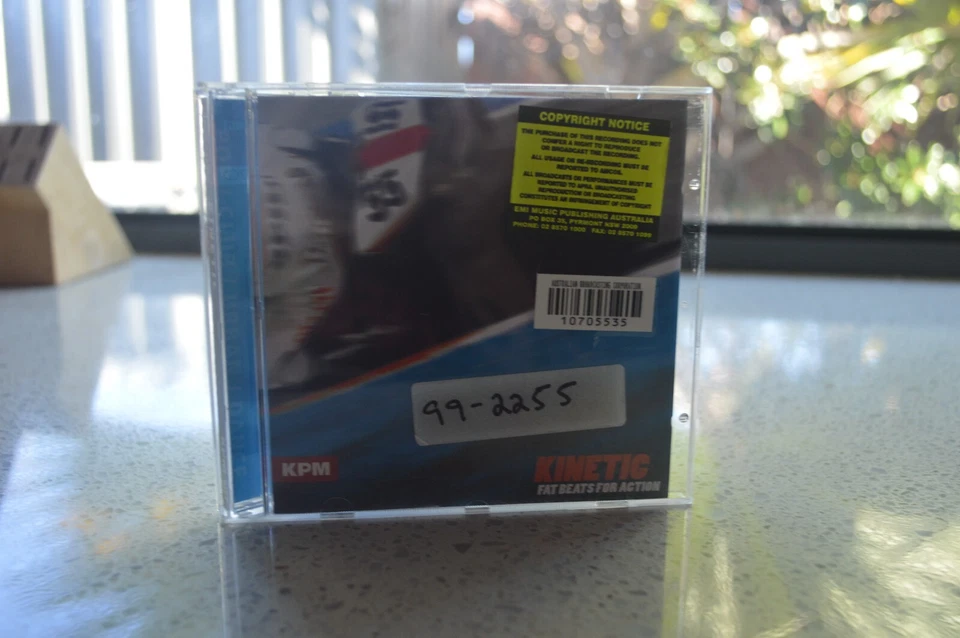 KINETIC FAT BEATS FOR ACTION RARE SOUND EFFECTS CD! LIBRARY MUSIC - Image 1 of 3