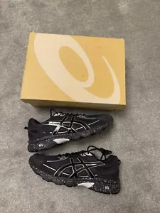 ASICS Gel Venture 6 Black Pure Silver UK 8 US 9 Brand New Trusted Seller 🌟 - Picture 1 of 6