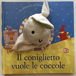 fiaba con marionetta LIBRIDO GALLUCCI IL CONIGLIETTO VUOLE LE COCCOLE 2018 - Picture 1 of 1