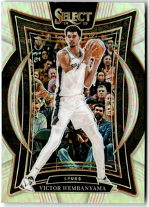 Panini Select 2024-25 NBA No. 9 Victor Wembanyama Silver Prizm - Bild 1 von 2