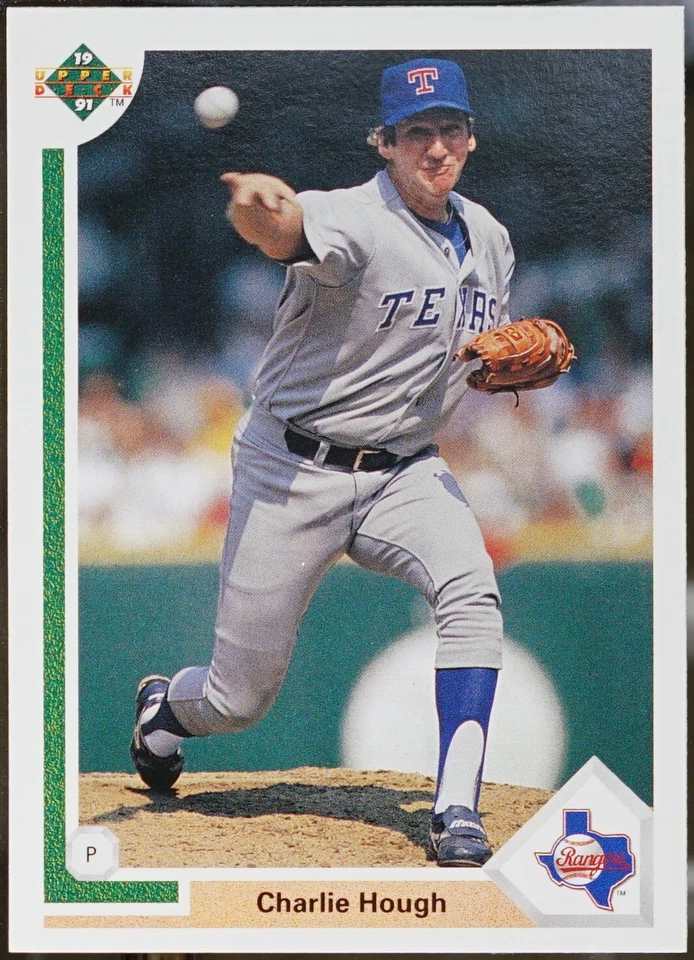 1991 Upper Deck Baseball Charlie Hough #313 NM - Image 1 of 1