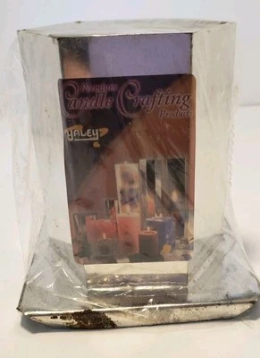 Molde de vela de hojalata Yaley Enterprises HEXAGON (4 pulgadas x 3 pulgadas de alto) Foto 1 de 4