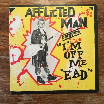 Afflicted Man Presents I'm Off Me Ead 2013 Lo-fi UK Punk Reissue LP VG/VG+ - Image 1 of 2