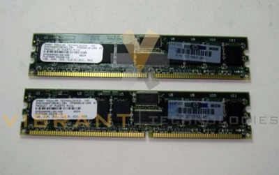 HP 371048-B21 2GB PC2700 (2 X 1GB) Server Memory Kit zy - Image 1 of 4