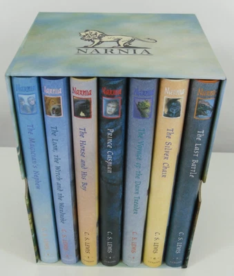 Chronicles Of Narnia by C. S. Lewis, 7 Volumes Hardback Books Box Set #C3 - Image 1 of 4