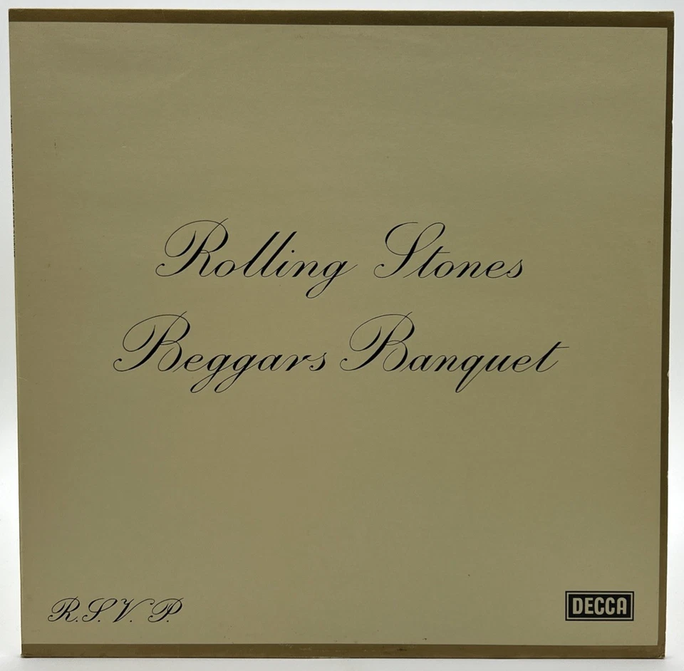 ROLLING STONES "Beggars Banquet" LP 1982  Decca – 6.22157 Decca / Teldec - Image 1 of 4