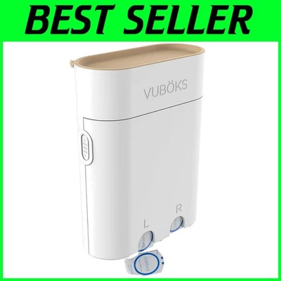 Dispensador de lentes diario adhesivo con compartimento para gafas Foto 1 de 4