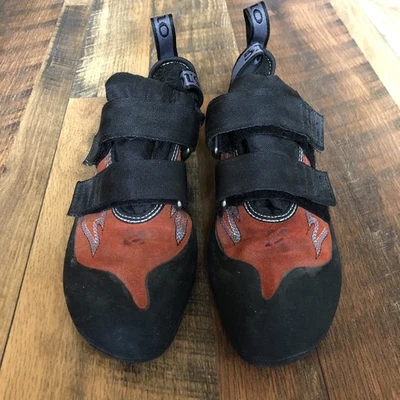 Zapato de escalada Five Ten 5.10 Stonelands VCS, para mujer talla 8, rojo Foto 1 de 4