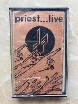 Judas Priest...Live! Cassette, Heavy Metal, RARE VTG Tape - Image 1 of 4