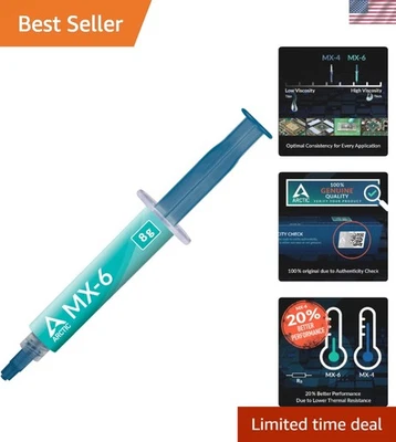 Ultimate 8g MX-6 Thermal Paste - Enhanced Performance for Gaming Consoles - Image 1 of 4