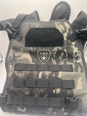 Portabebés Táctico Equipo de Bebé Multicam Negro Camuflaje TBG Excelente Estado Foto 1 de 2