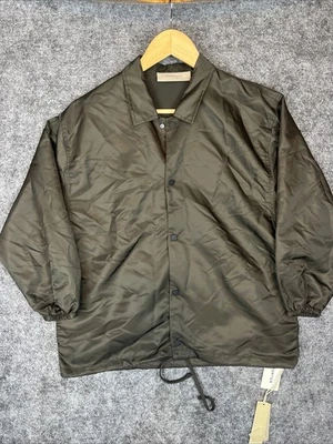 Chaqueta Entrenadores Essentials Fear of God Juvenil Talla 12 Negra Nylon Foto 1 de 4