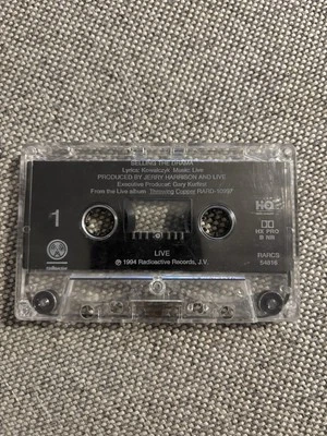 RARE PROMO Live CASSETTE TAPE sampler Throwing Copper I ALONE Ed Kowalczyk 1994 - Image 1 of 2