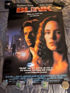 Original Vintage Movie Poster:  Blink (rare double sided) (1993) Approx 27"x 39" - Picture 1 of 9