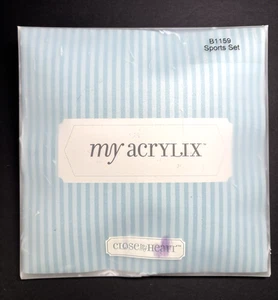 My Acrylix Close to My Heart Sport Set B1159 Acrylix Stempel Sportmotiv - Bild 1 von 17