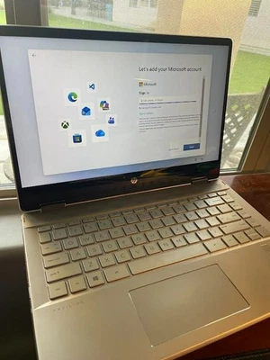 HP Pavilion x360 14"(FHD Touch 1.00 GHz Intel Core I5-1035g1 8GB RAM)Laptop... - Image 1 of 2