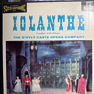 GILBERT & SULLIVAN-IOLANTHE-COMPLETE-ORIGINAL LONDON 2-LP VINYL BOX SET-USED-UK - Picture 1 of 7