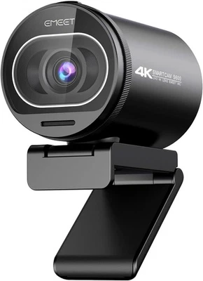 EMEET S600 4K Webcam mit Mikrofon PDAF Autofokus USB Plug & Play Zoom PC Mac - Bild 1 von 4