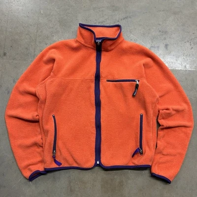 Vintage 90s Patagonia Retro Pile Fleece Cardigan Jacket Size Medium - Image 1 of 4
