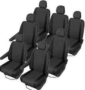 Coprisedili / coprisedili VW T7 Multivan per 1° & 2&3. Serie - 7 posti, su misura - Foto 1 di 5