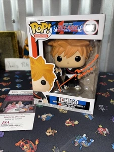 Funko Pop! Vinilo: Bleach - Ichigo Kurosaki #59 Firmado por VA Johnny Y Bosch ¡OG!! - Imagen 1 de 8