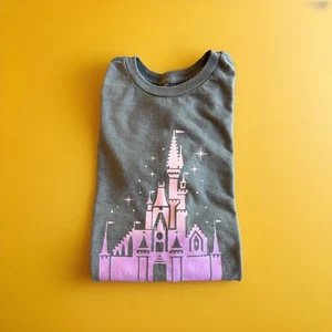 Disney Parks WDW My Happy Place graues Kurzarm T-Shirt Gr. L (10-12) - Bild 1 von 7