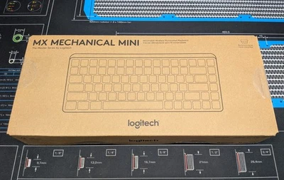 Logitech MX Mechanical Mini Linear Bluetooth USB-C Wireless Illuminated Keyboard - Image 1 of 4