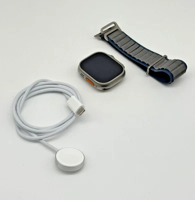 Apple Watch Ultra 2   49mm Titangehäuse  GPS + Cellular - Bild 1 von 2